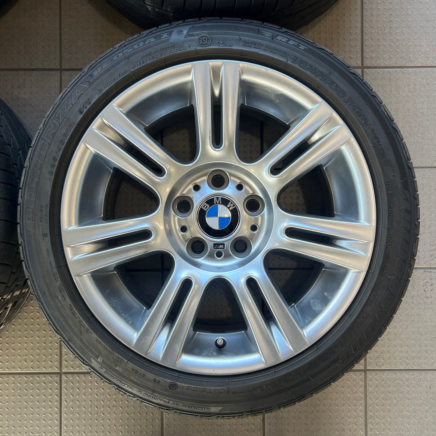 17” BMW Style 194M wheels and Bridgestone summer tires