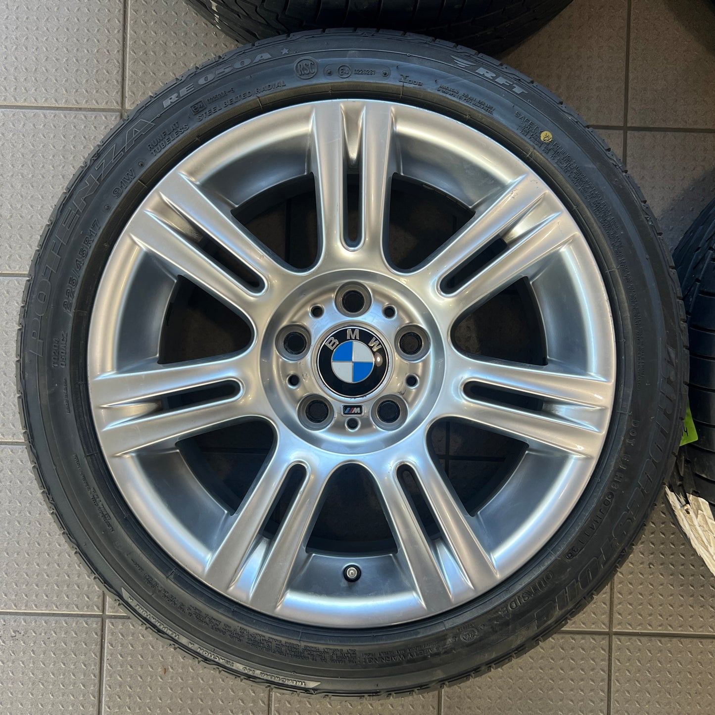 17” BMW Style 194M wheels and Bridgestone summer tires