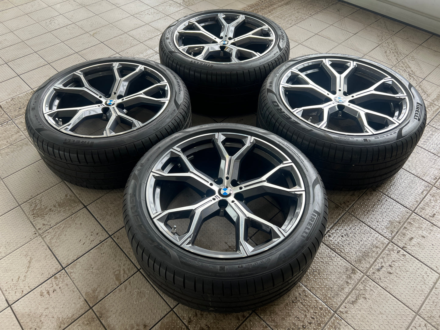 21” BMW Style 741M wheels and Pirelli summer tires