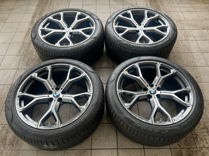 21” BMW Style 741M wheels and Pirelli summer tires