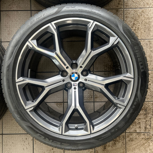 21” BMW Style 741M wheels and Pirelli summer tires