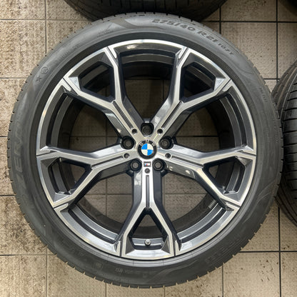 21” BMW Style 741M wheels and Pirelli summer tires