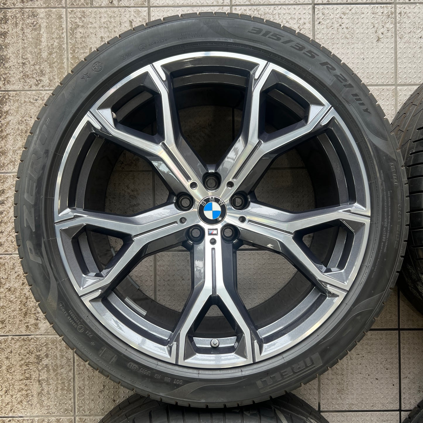 21” BMW Style 741M wheels and Pirelli summer tires