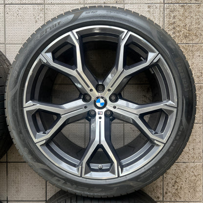 21” BMW Style 741M wheels and Pirelli summer tires