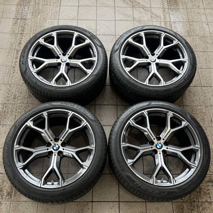 21” BMW Style 741M wheels and Pirelli summer tires