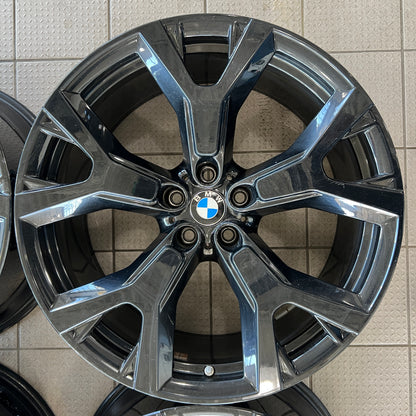 21” BMW Style 752 X7 black wheels (also fits X5 and X6)