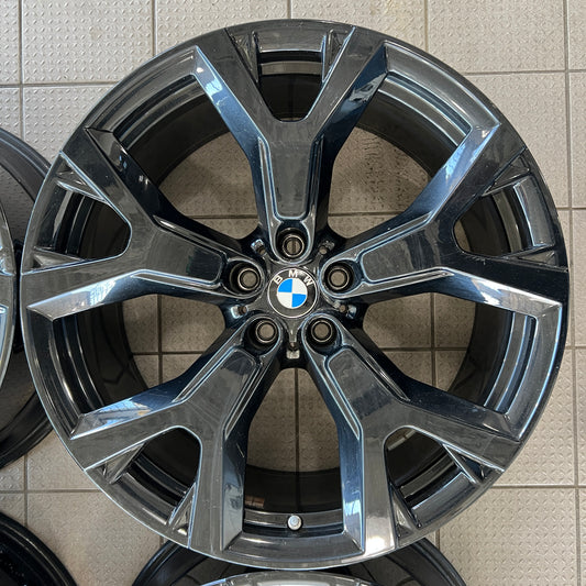 21” BMW Style 752 X7 black wheels (also fits X5 and X6)