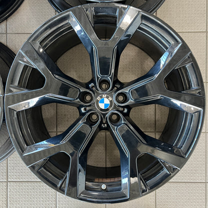 21” BMW Style 752 X7 black wheels (also fits X5 and X6)