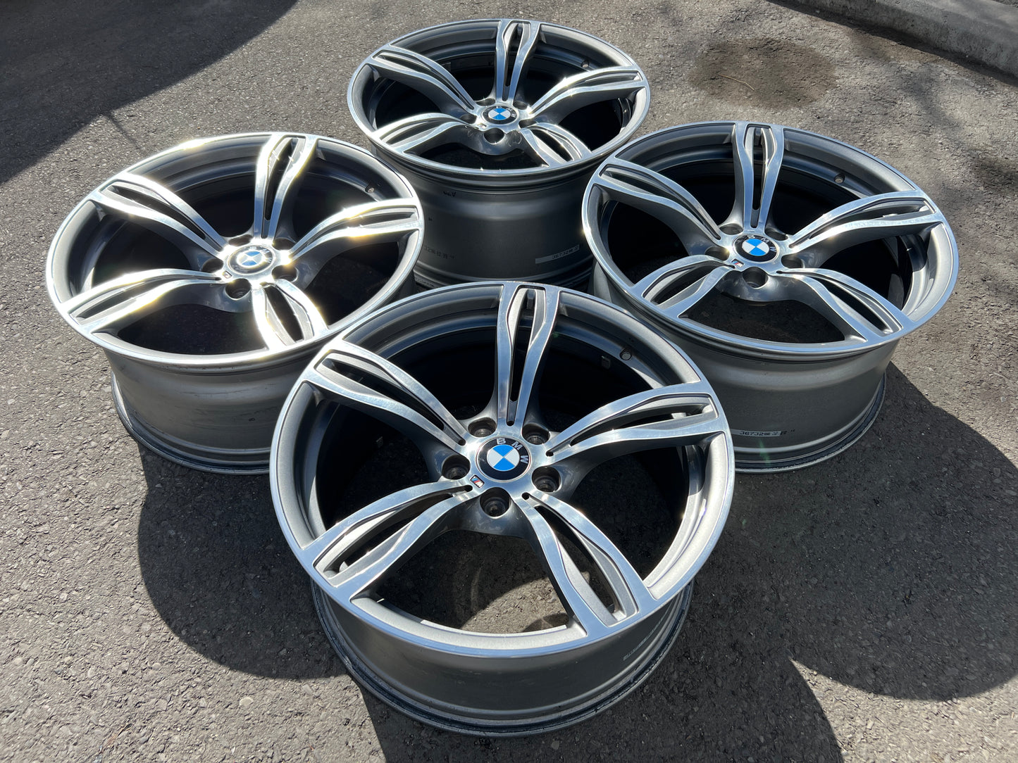 20” staggered BMW Style 343M F10 M5 forged wheels