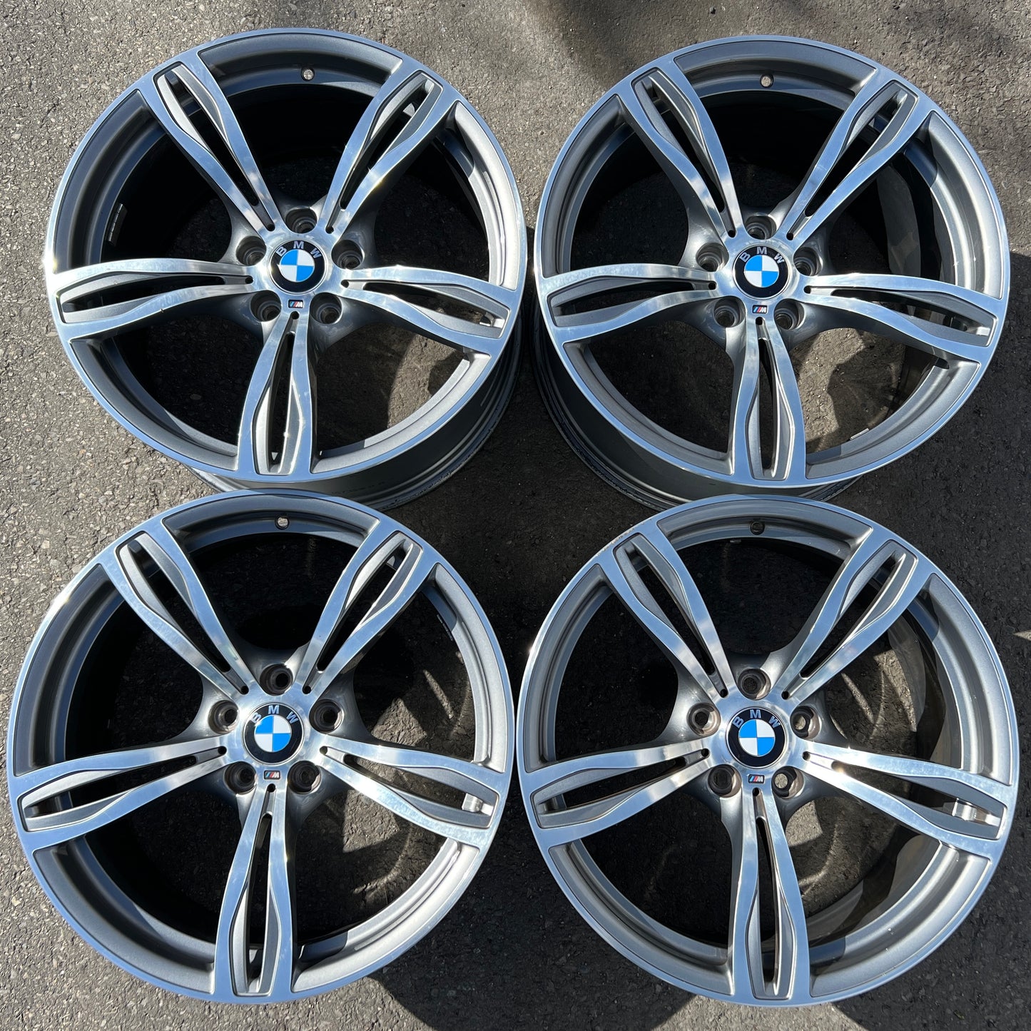 20” staggered BMW Style 343M F10 M5 forged wheels