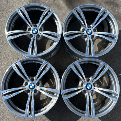 20” staggered BMW Style 343M F10 M5 forged wheels