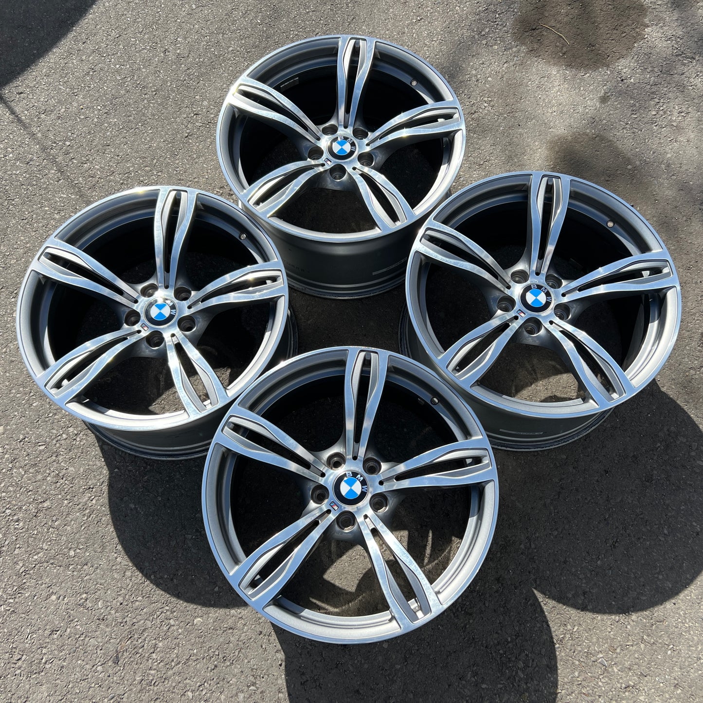 20” staggered BMW Style 343M F10 M5 forged wheels