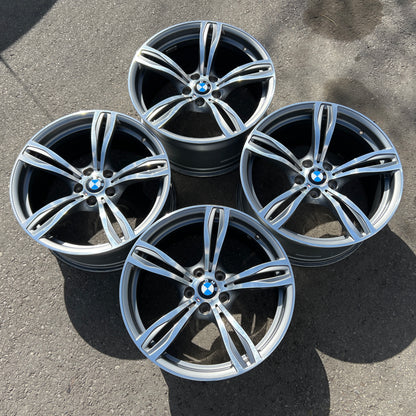 20” staggered BMW Style 343M F10 M5 forged wheels
