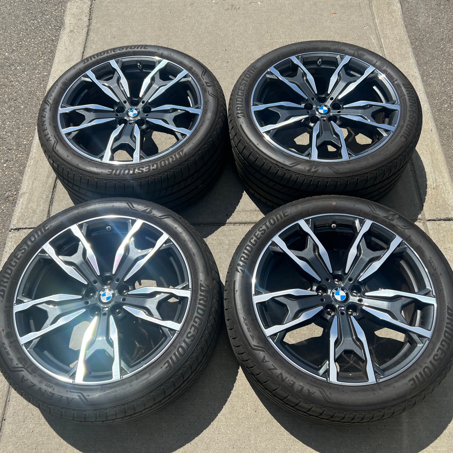 20” BMW Style 787M wheels and Bridgestone tires