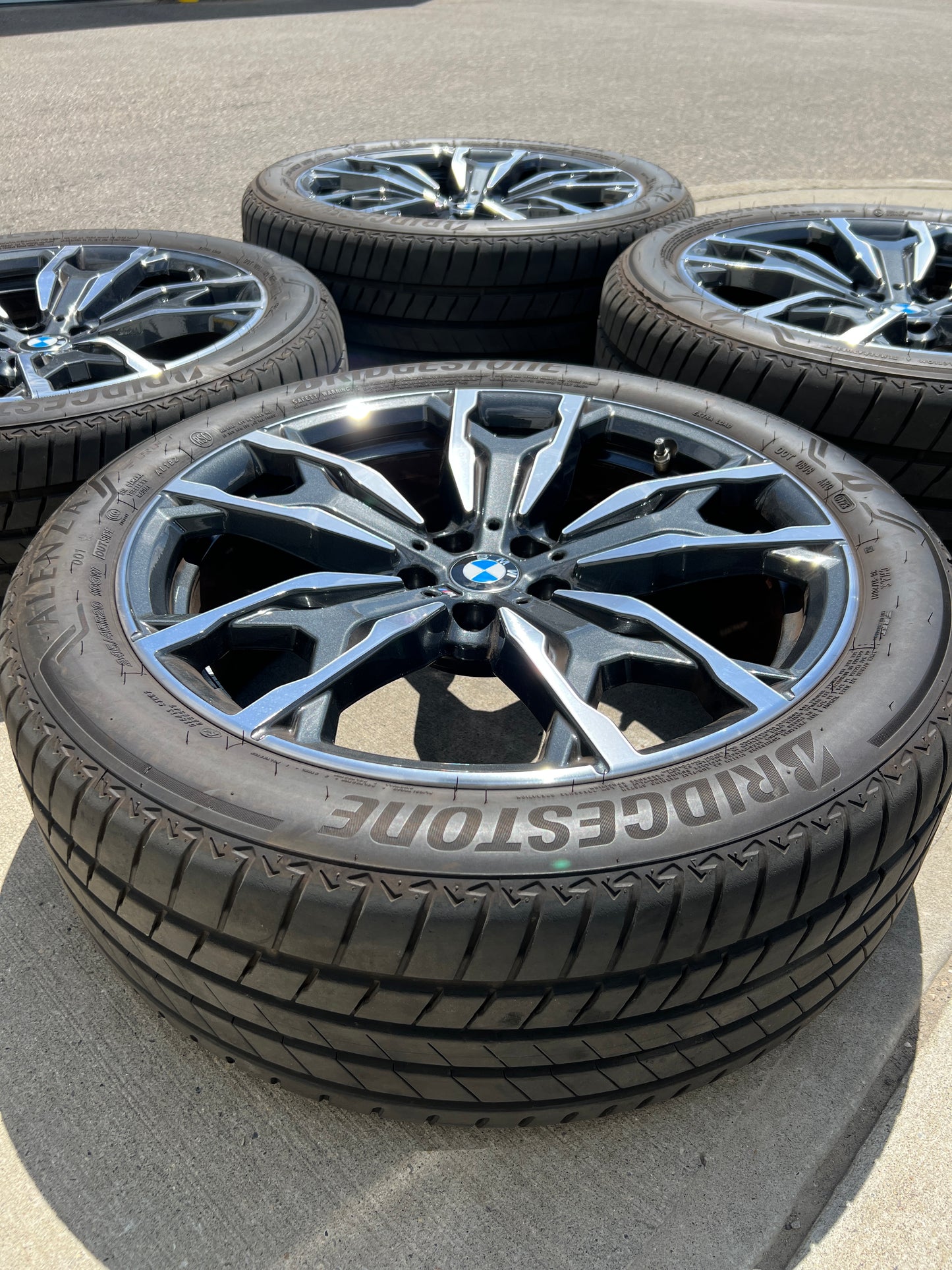 20” BMW Style 787M wheels and Bridgestone tires