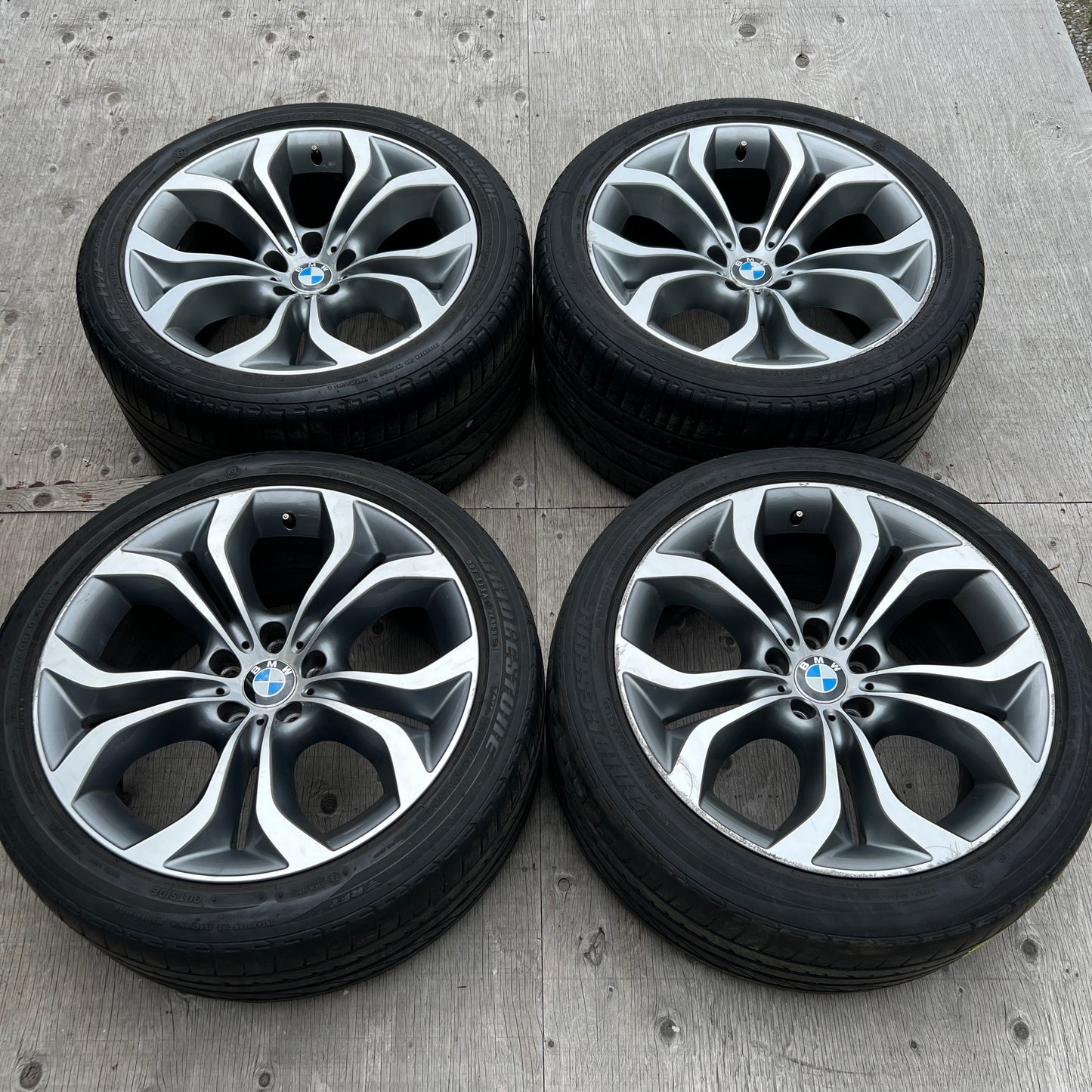 20" staggered BMW Style 336 wheels for X5/X6