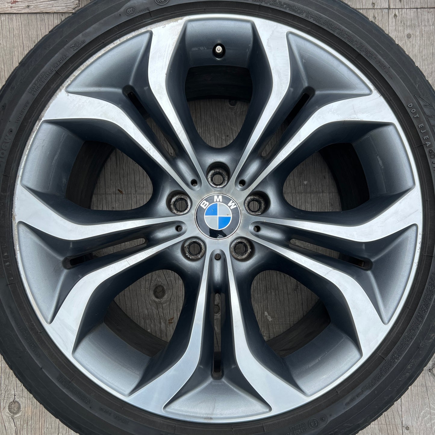 20" staggered BMW Style 336 wheels for X5/X6
