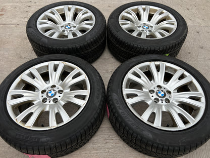 19” staggered BMW Style 223M wheels and winter tires for X5/X6