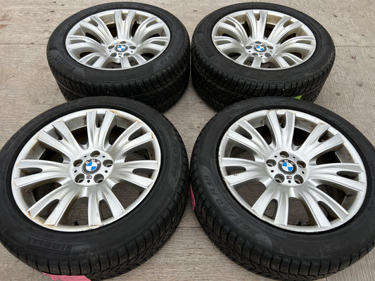 19” staggered BMW Style 223M wheels and winter tires for X5/X6