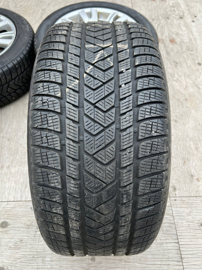 19” staggered BMW Style 223M wheels and winter tires for X5/X6