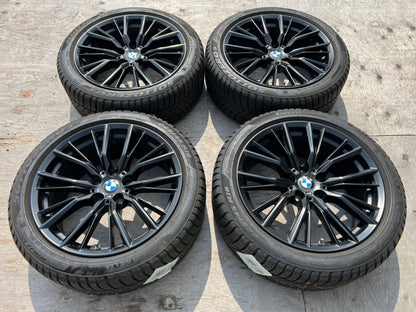 18” BMW Style 796M wheels and 225/45R18 Pirelli winter tires for 3/4-series