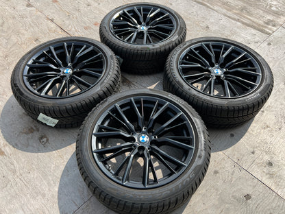 18” BMW Style 796M wheels and 225/45R18 Pirelli winter tires for 3/4-series