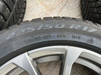 Brand new 17” BMW Style 776 wheels and 225/50R17 winter tires for 3/4-series