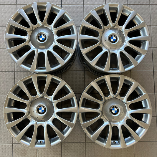 19” staggered BMW Individual Style 265 wheels (fits multiple centre caps)