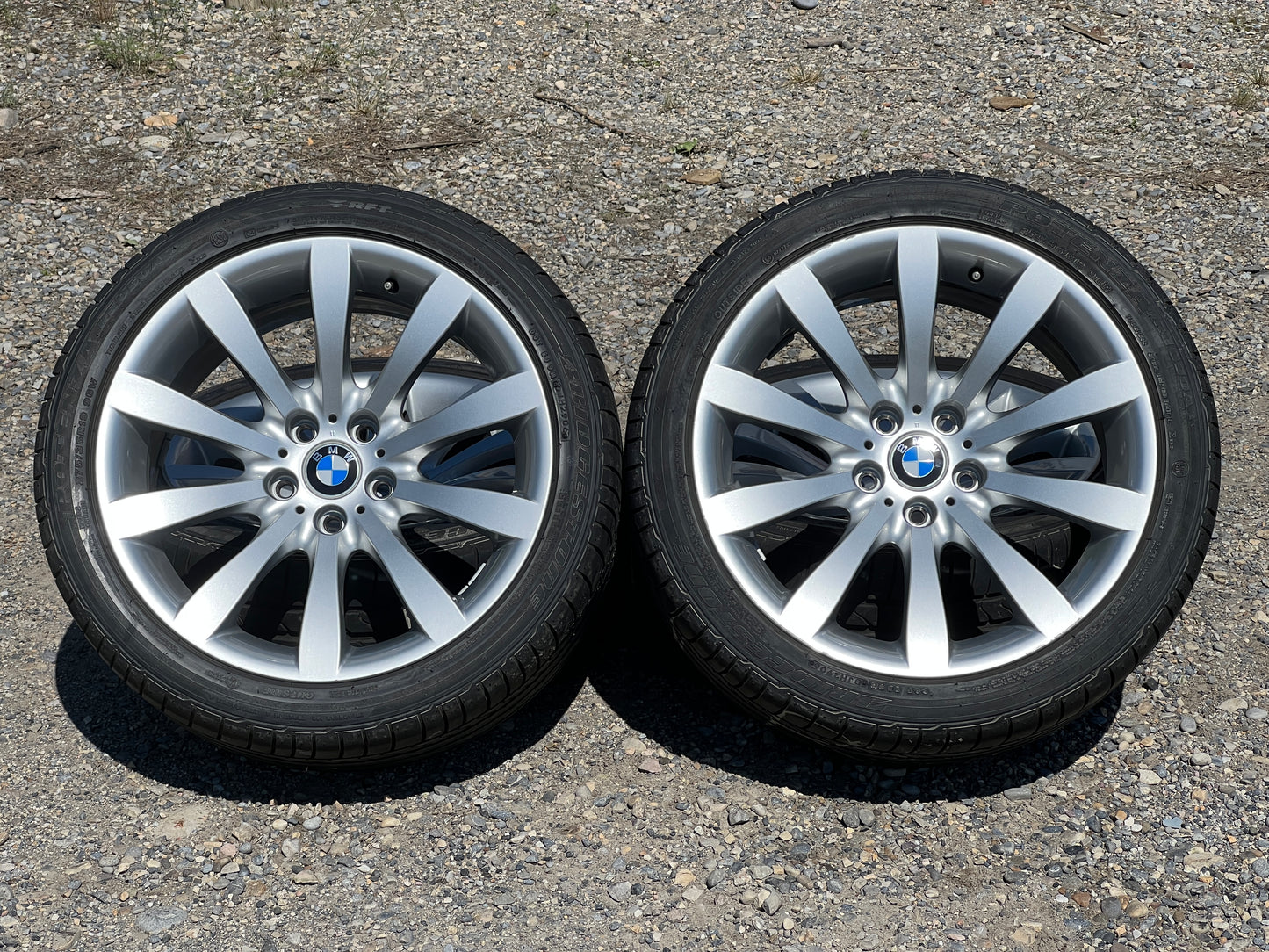 19” BMW Style 218 wheels and Bridgestone summer tires