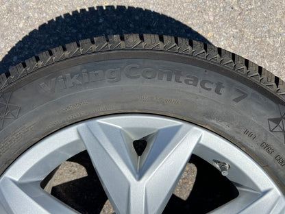 18” Volkswagen Atlas Prisma wheels and 245/60R18 Continental winter tires