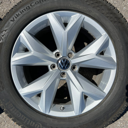 18” Volkswagen Atlas Prisma wheels and 245/60R18 Continental winter tires
