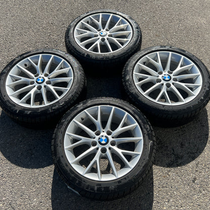 17” BMW Style 380 wheels and 205/50R17 winter tires for 1/2-series