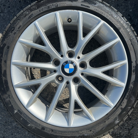 17” BMW Style 380 wheels and 205/50R17 winter tires for 1/2-series