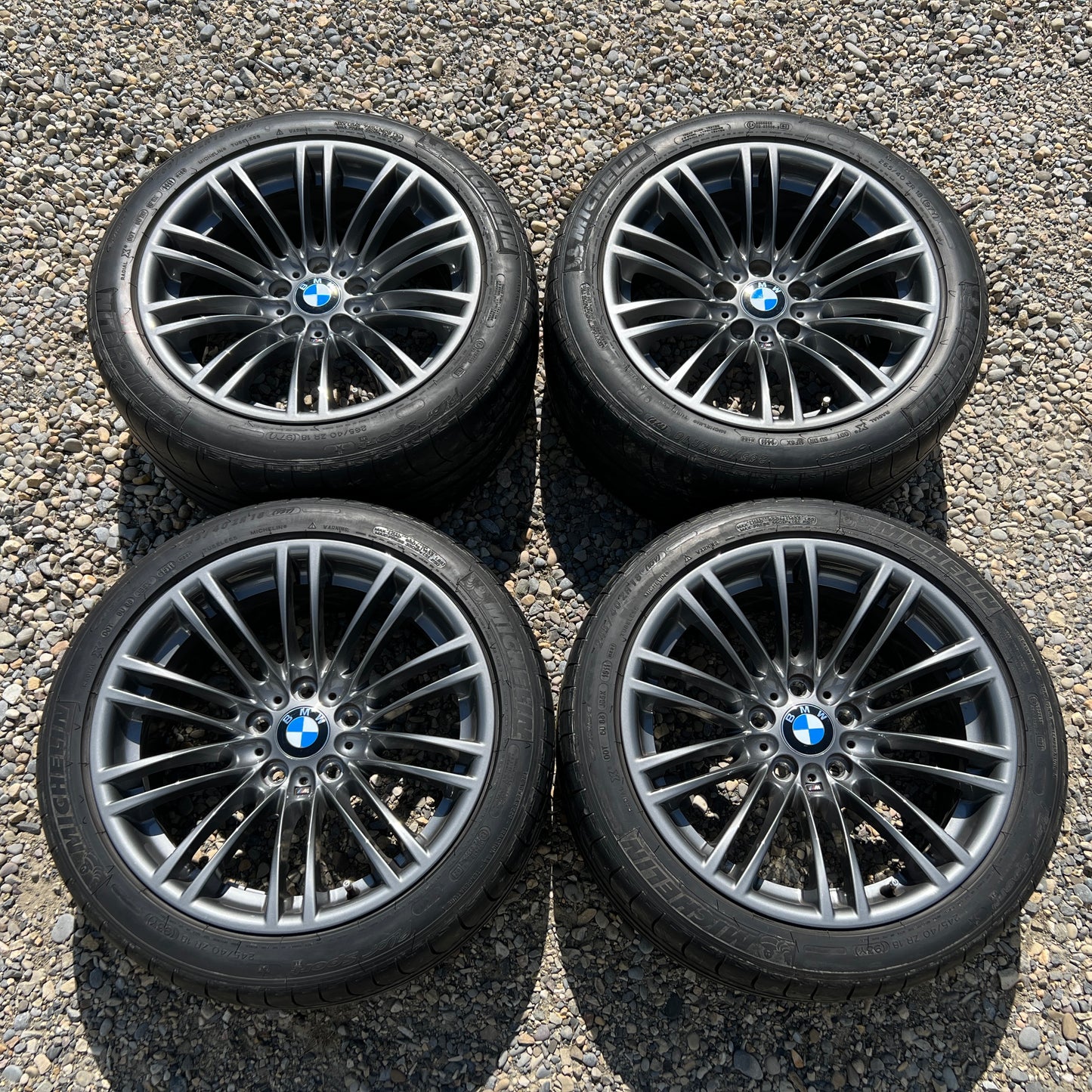 18" BMW Style 219M BBS forged wheels and Michelin PS2 tires