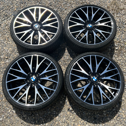 20” BMW Style 404 staggered wheels and Pirelli P Zero tires