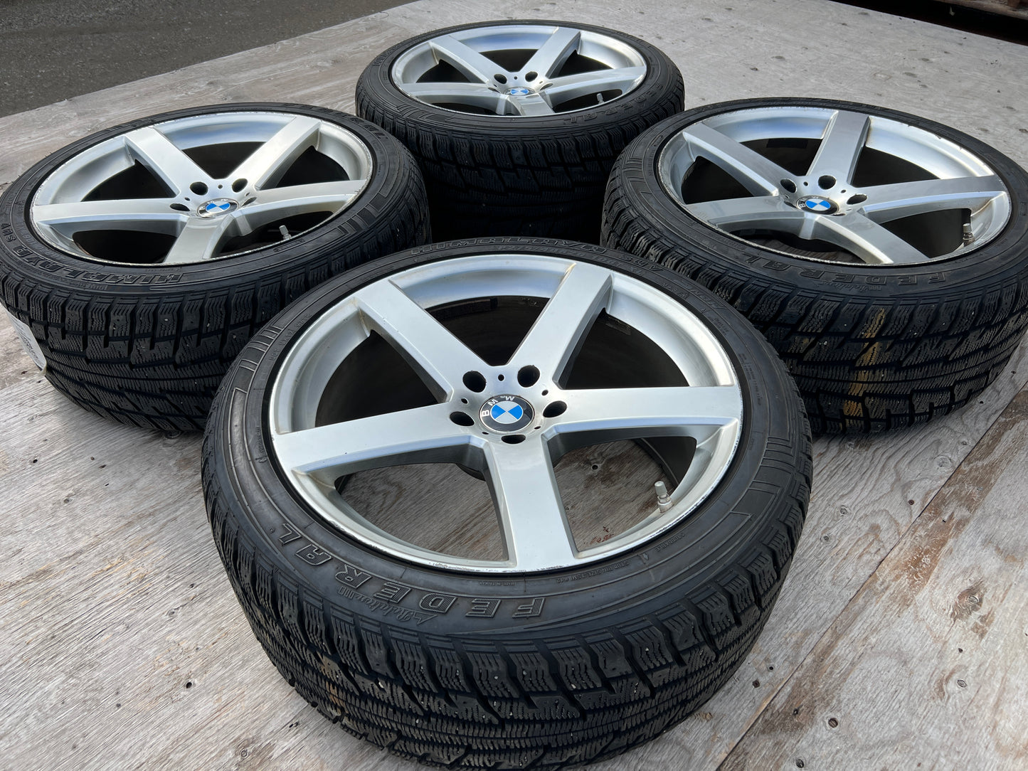 20” TSW Rivage wheels and 275/40R20 Federal winter tires