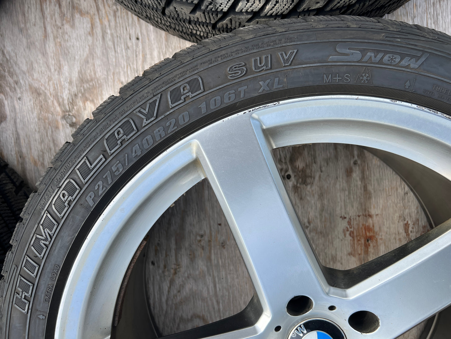20” TSW Rivage wheels and 275/40R20 Federal winter tires