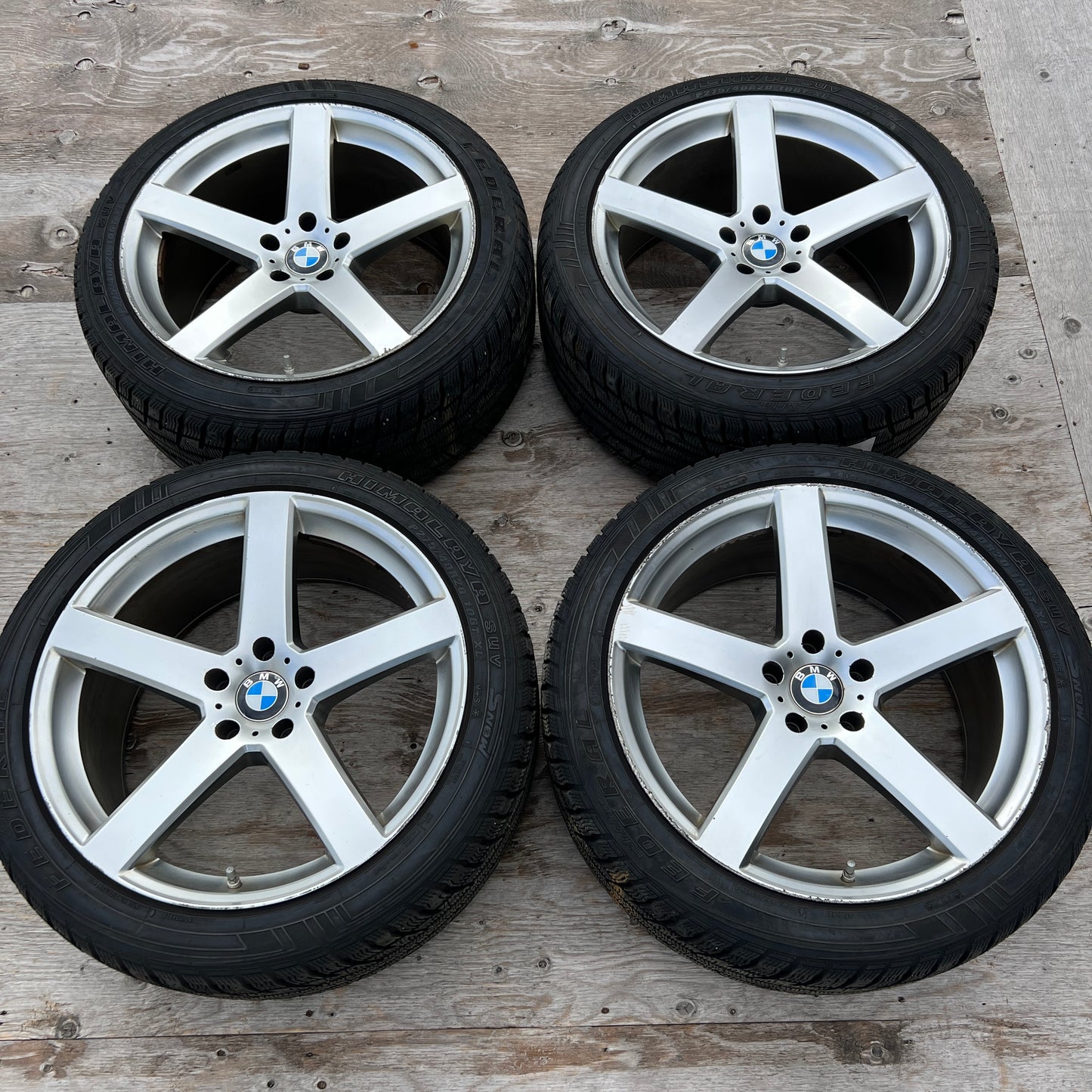 20” TSW Rivage wheels and 275/40R20 Federal winter tires