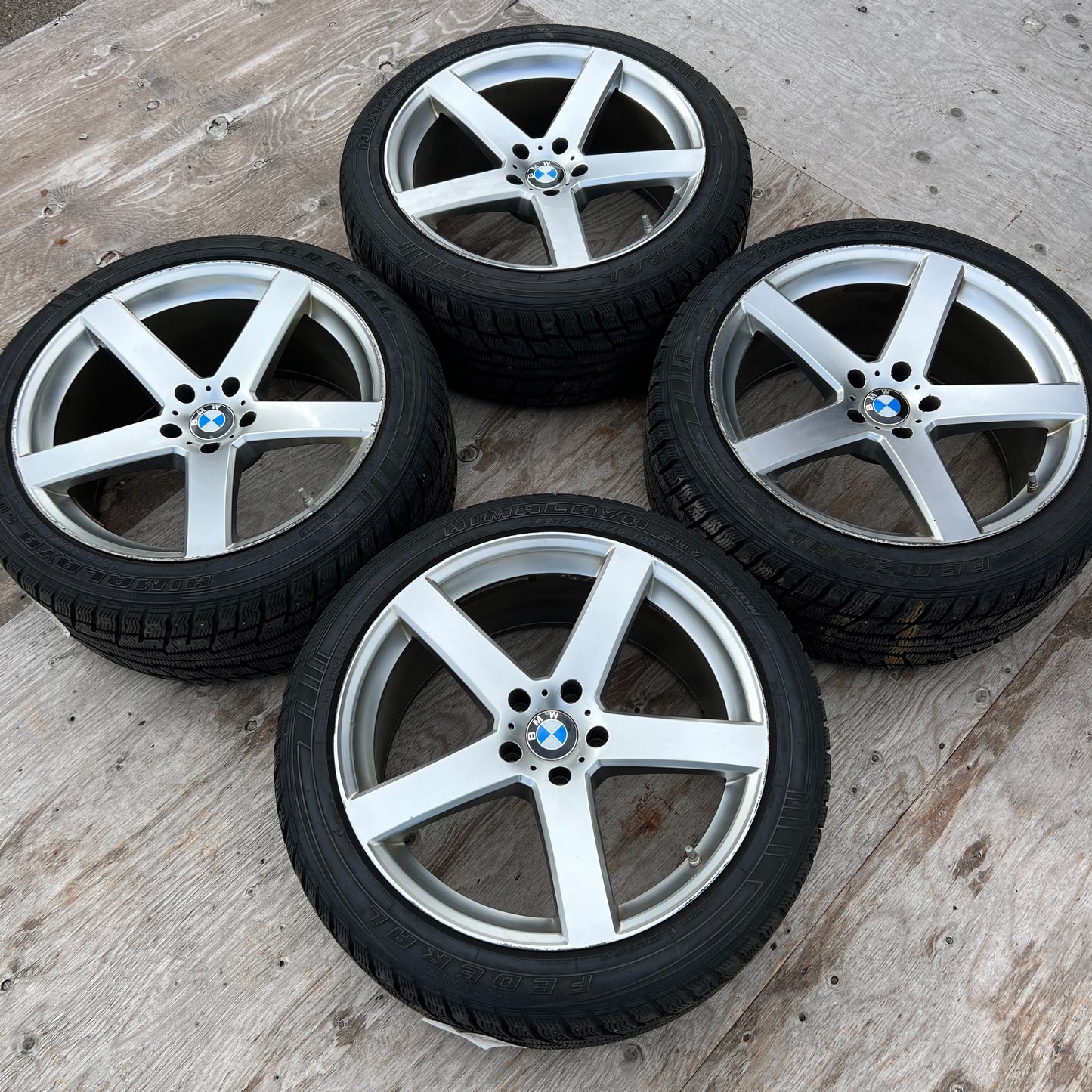 20” TSW Rivage wheels and 275/40R20 Federal winter tires