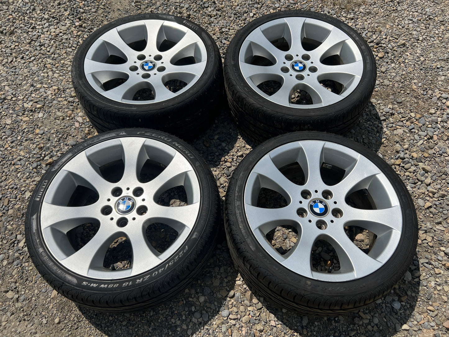 18” BMW Style 162 wheels and Pirelli summer tires