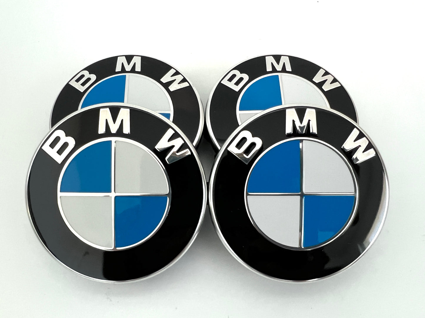 Set of 4 Genuine BMW OEM 56mm Centre Caps (36136850834)