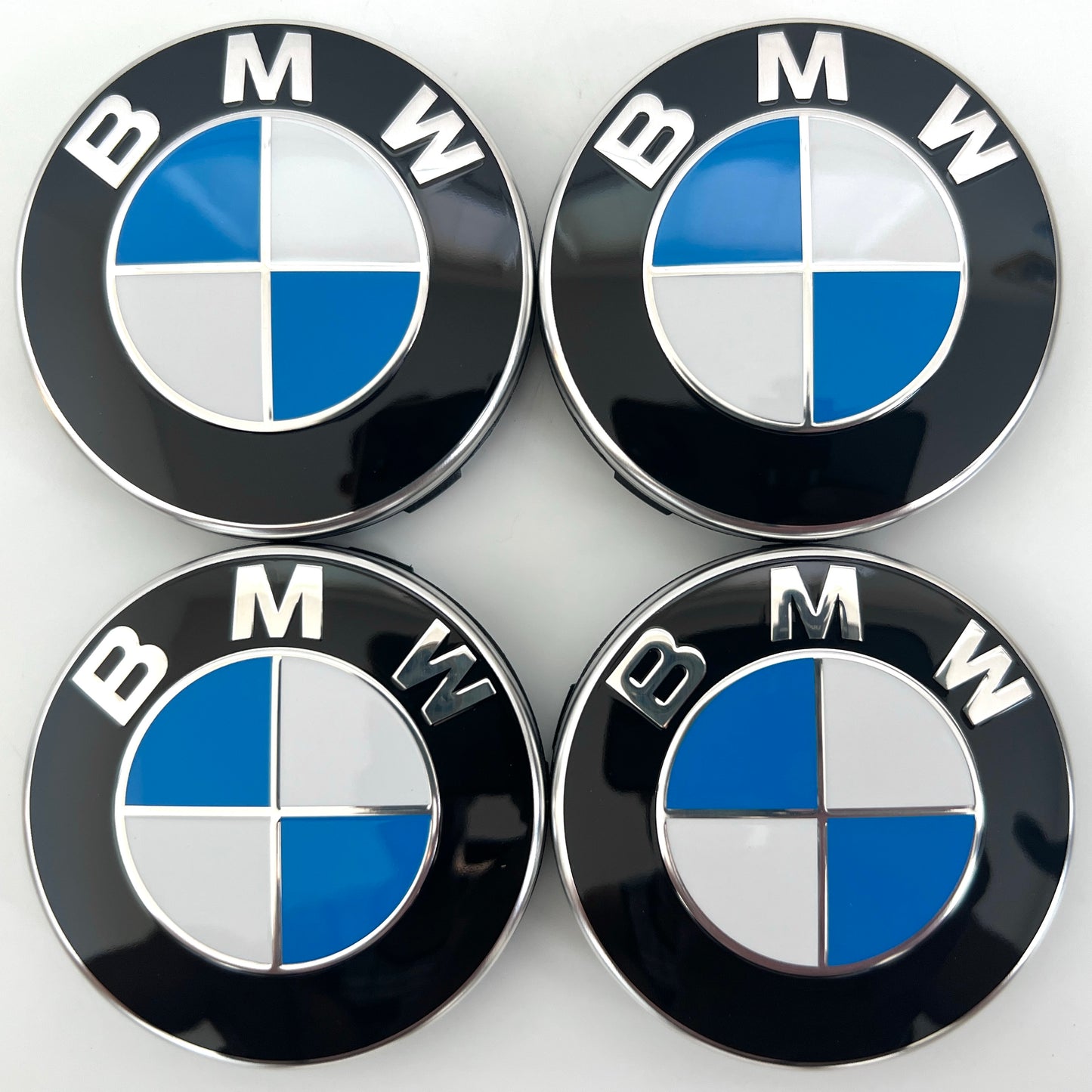 Set of 4 Genuine BMW OEM 68mm Centre Caps (36136783536)