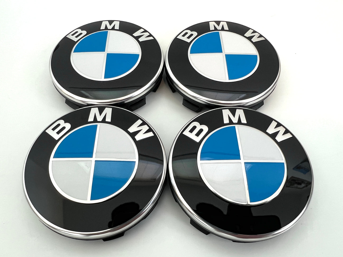 Set of 4 Genuine BMW OEM 68mm Centre Caps (36136783536)