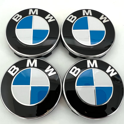 Set of 4 Genuine BMW OEM 68mm Centre Caps (36136783536)