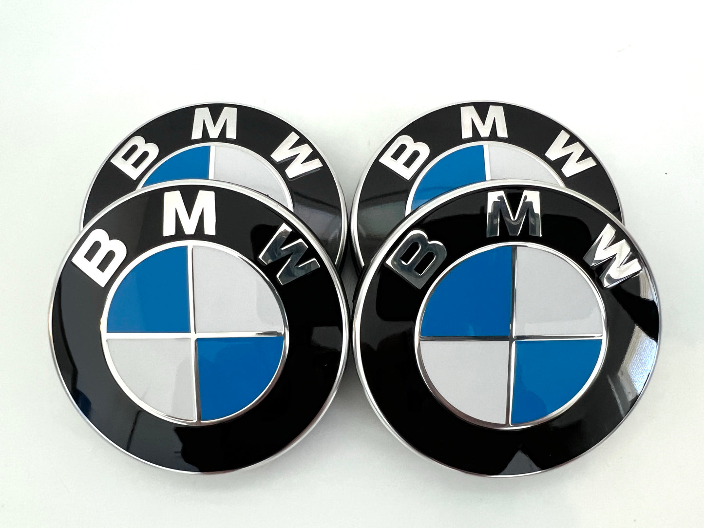 Set of 4 Genuine BMW OEM 68mm Centre Caps (36136783536)