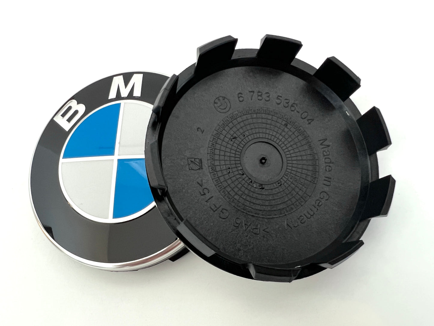 Set of 4 Genuine BMW OEM 68mm Centre Caps (36136783536)