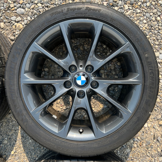 18" BMW Style 398 wheels and Michelin PSS performance tires