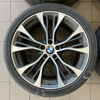 21” staggered BMW Style 599M X5/X6 wheels and summer tires