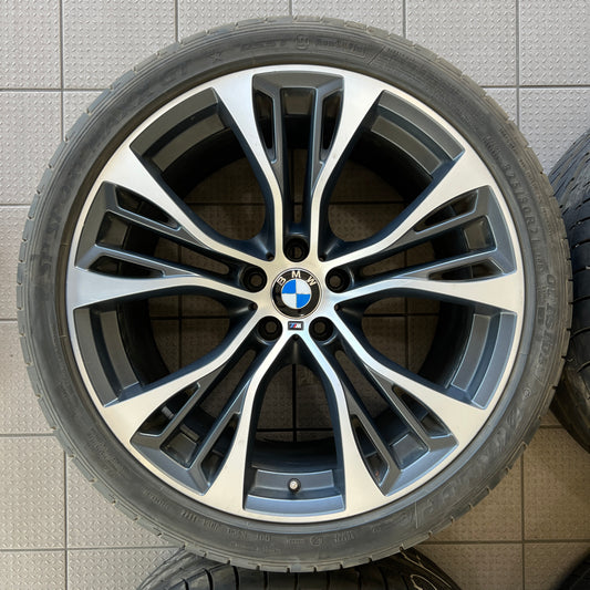 21” staggered BMW Style 599M X5/X6 wheels and summer tires