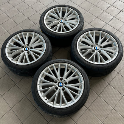 18” Staggered BMW Style 342 wheels and Yokohama summer tires for 3/4-series